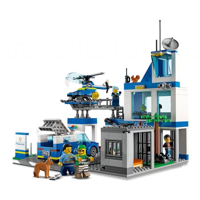 Конструктор LEGO City Поліцейська ділянка 668 деталей Фото 2