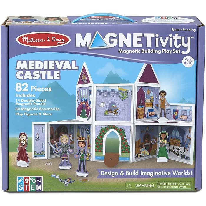 Игровой набор Melissa&Doug магнітний Середньовічний замок Фото