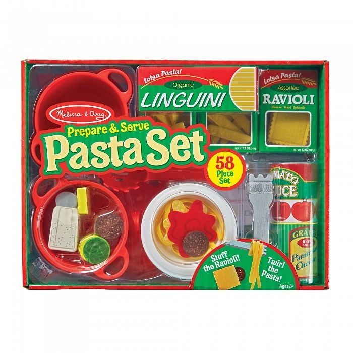Игровой набор Melissa&Doug Приготуй і подай пасту Фото