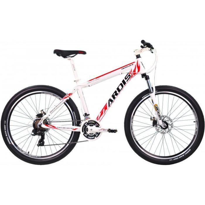 Велосипед Ardis Hermes 26" рама-21" Al White/Red Фото