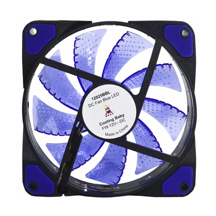 Кулер для корпуса Cooling Baby 12025BBL Фото