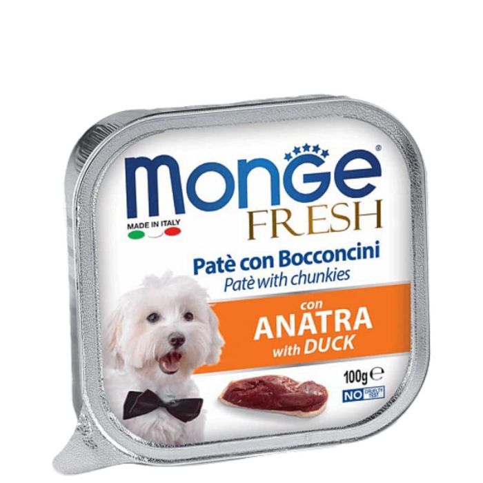 Консервы для собак Monge DOG FRESH утка 100 г Фото