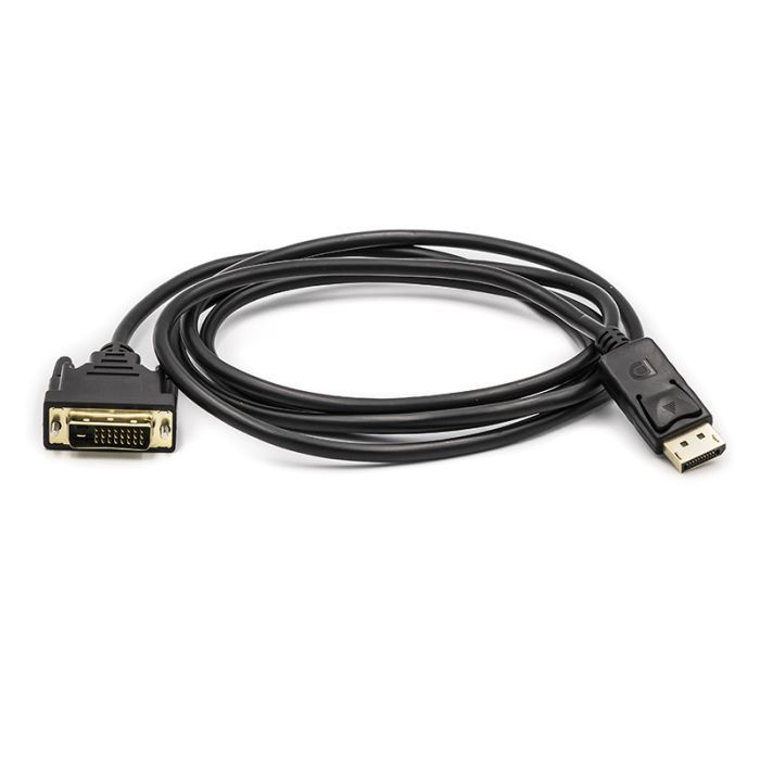 Кабель мультимедийный PowerPlant DisplayPort M to DVI M 1.8m Фото