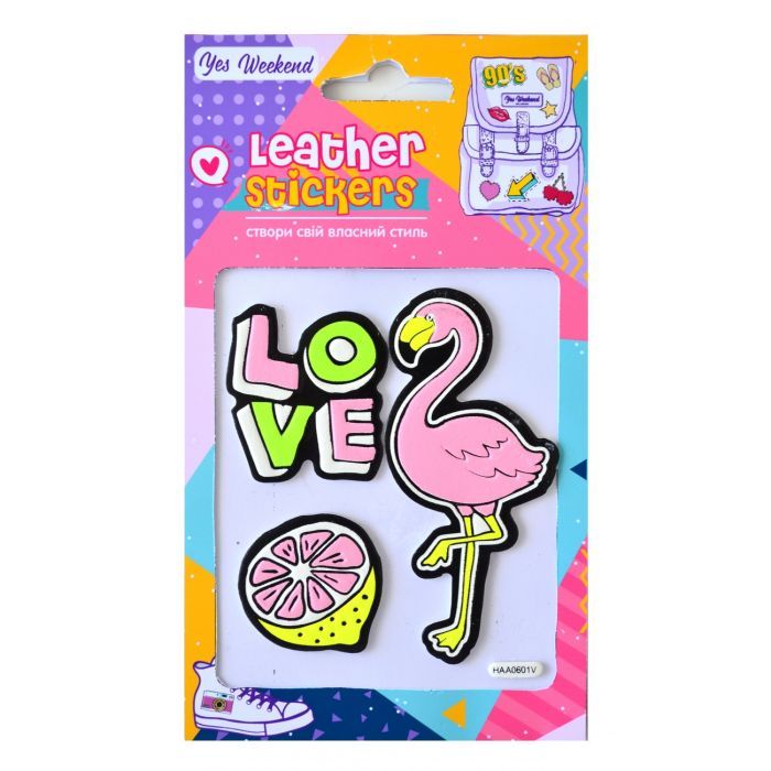 Стикер-наклейка Yes Leather stikers "Flamingo" Фото