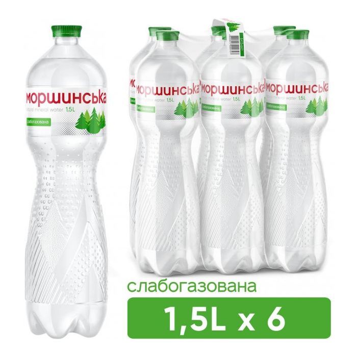 Минеральная вода Моршинська 1.5 сл/газ пет Фото