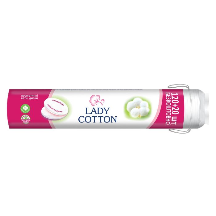 Ватные диски Lady Cotton 120+20 шт. Фото