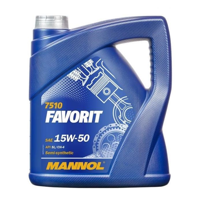 Моторное масло Mannol FAVORIT 4л 15W-50 Фото