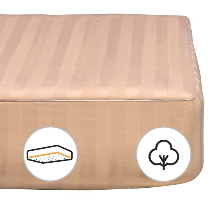 Наматрасник MirSon Carmela Cotton 461 200x200 см Фото