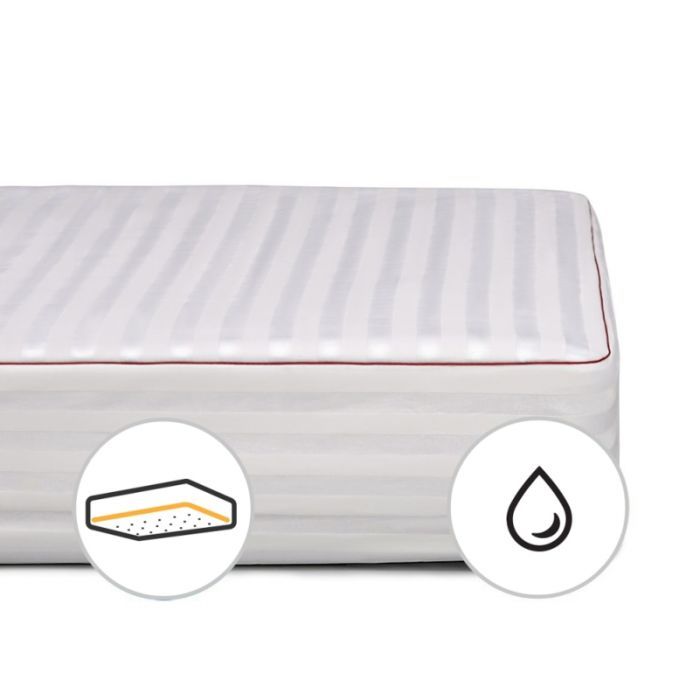 Наматрасник MirSon антиалергенний DeLuxe Eco 230 120x190 см Фото
