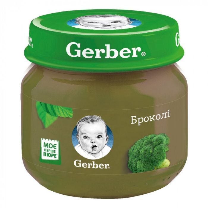 Детское пюре Gerber брокколи 80 г Фото