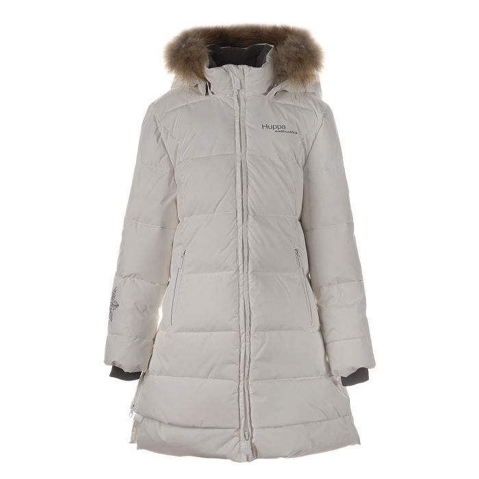 Пальто детское Huppa PARISH 12470055 белый 152 Фото