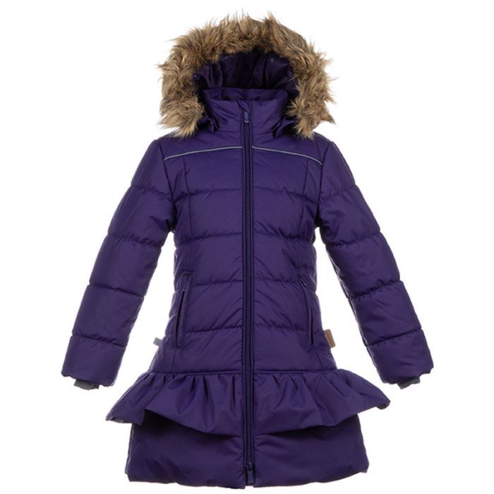 Пальто детское Huppa WHITNEY 12460030 темно-ліловий 128 Фото