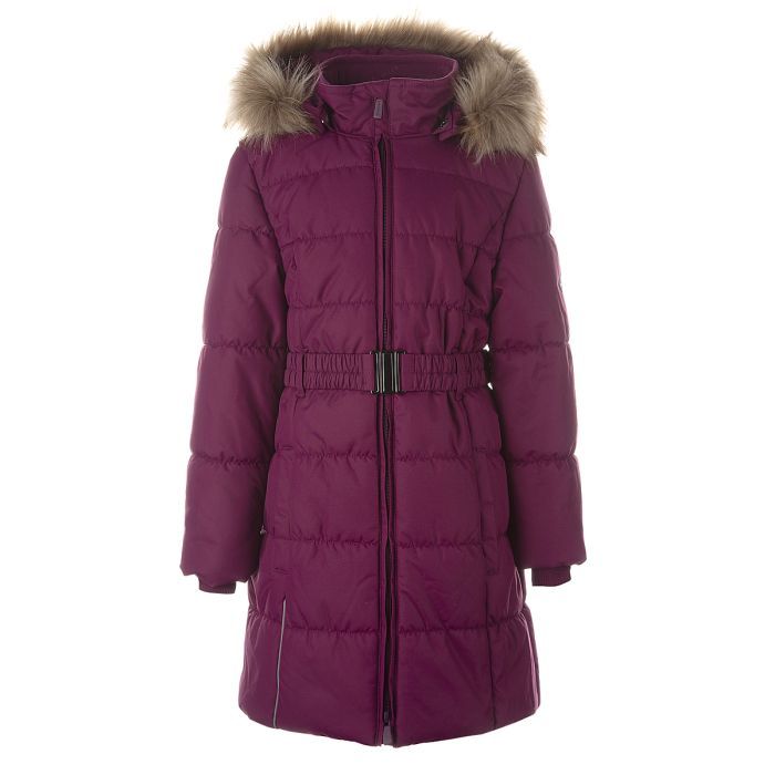 Пальто детское Huppa YACARANDA 12030030 бордовый 116 Фото