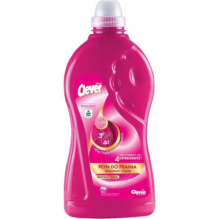 Гель для стирки Clever Wool & Silk 2 л Фото