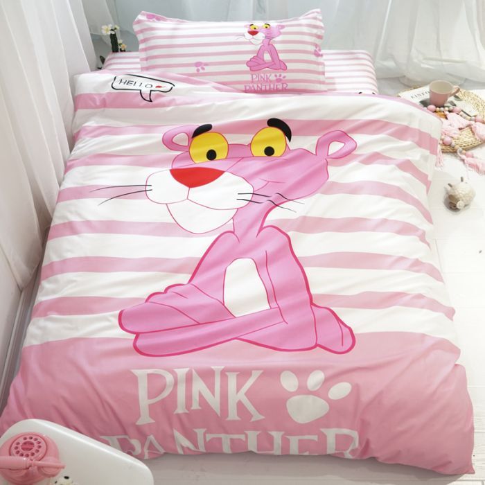 Постельное белье MirSon Бязь Premium 17-0110 Pink Pantere 143х210 Фото