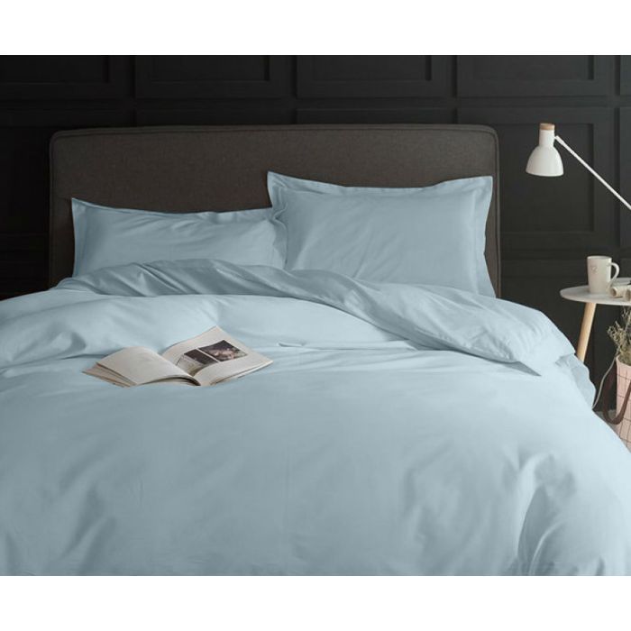 Постельное белье MirSon Сатин 0843 Grey Blue 2х160х220 Фото