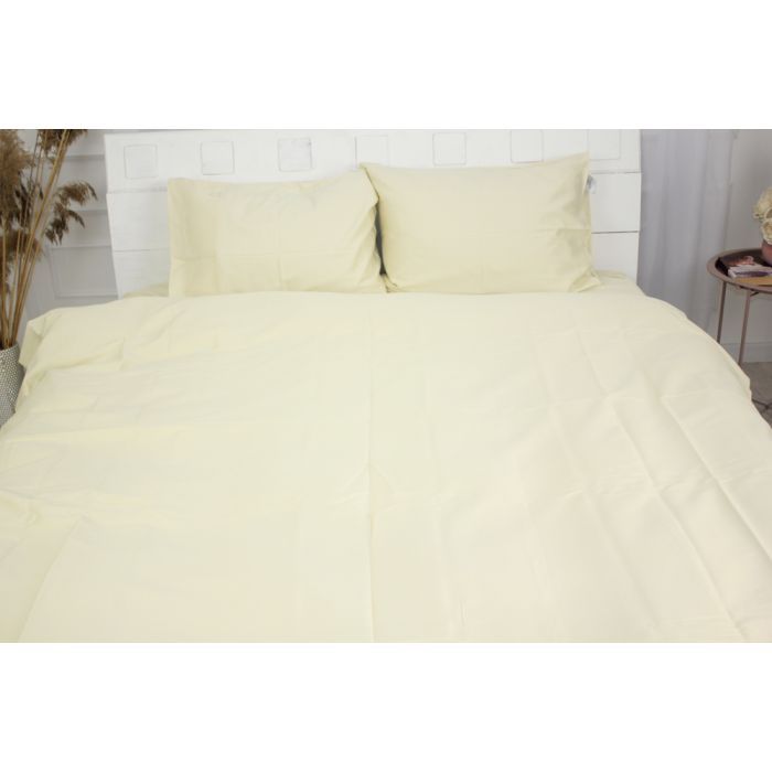 Постельное белье MirSon Сатин Premium 0001 Moko White 2х160х220 Фото