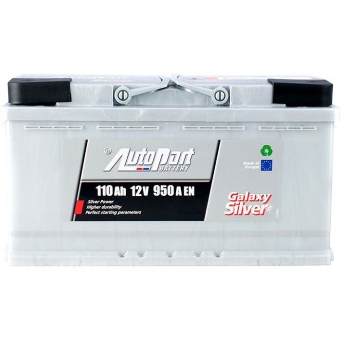 Аккумулятор автомобильный AutoPart 110 Ah/12V Galaxy Silver Фото