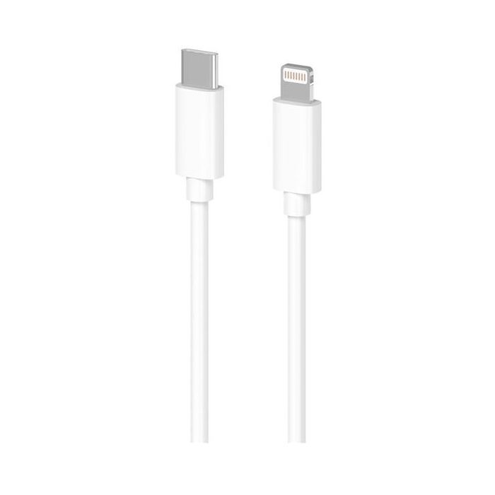 Дата кабель 2E USB-C to Lightning 1.0m Glow white Фото