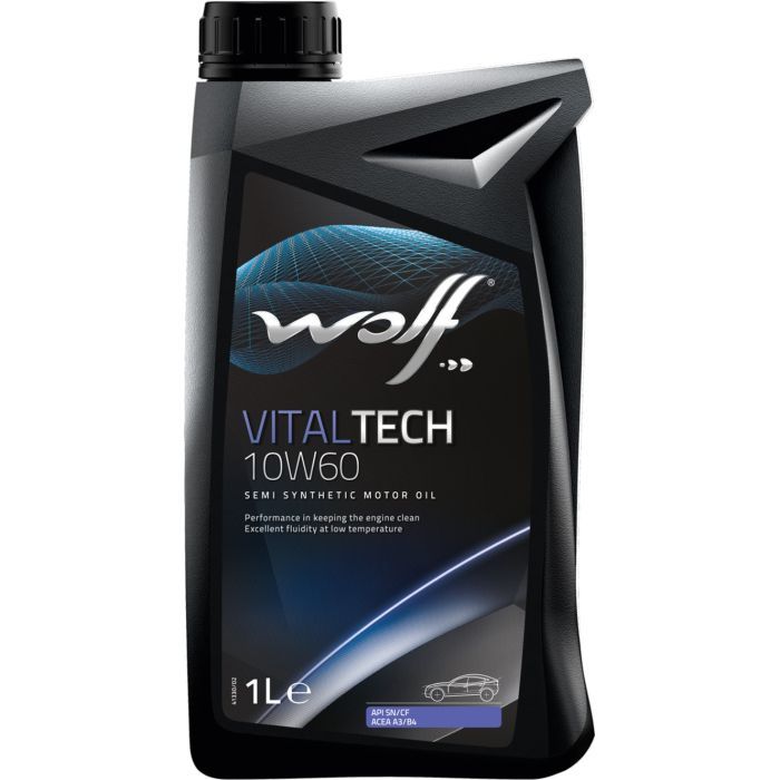 Моторное масло Wolf VITALTECH 10W60 1л Фото