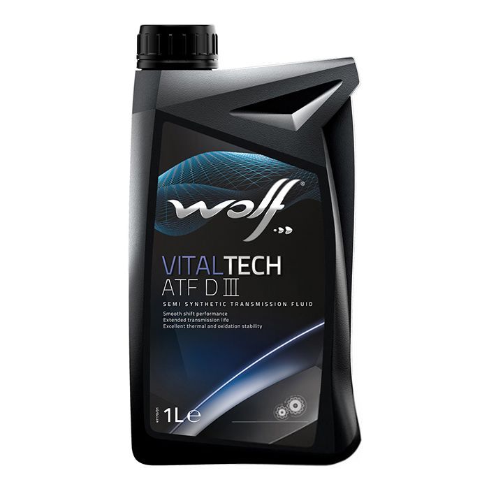 Трансмиссионное масло Wolf VITALTECH ATF DIII 1л Фото