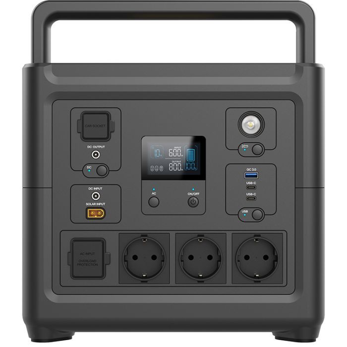 Зарядная станция PowerPlant 1000W, 835.2Wh Фото