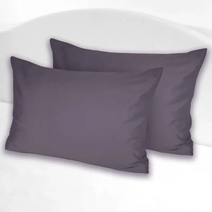 Наволочка Ярослав Сатин серо-голубая 02 70х70 Фото