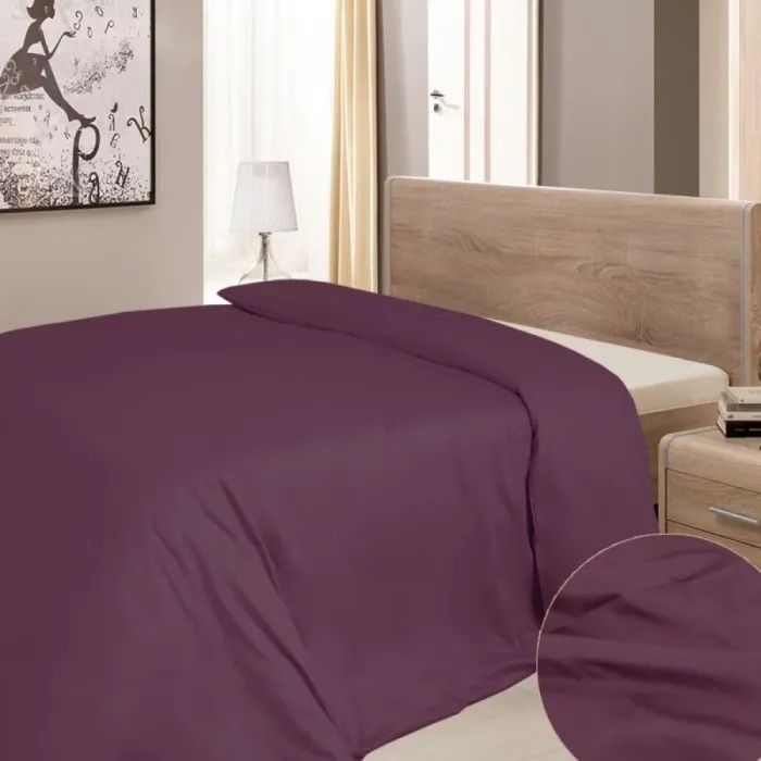 Пододеяльник Ярослав сатин 06 вишневый 145х215 Фото