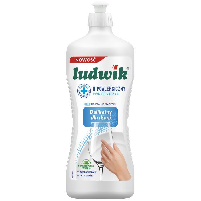Средство для ручного мытья посуды Ludwik Гипоаллергенный 900 г Фото
