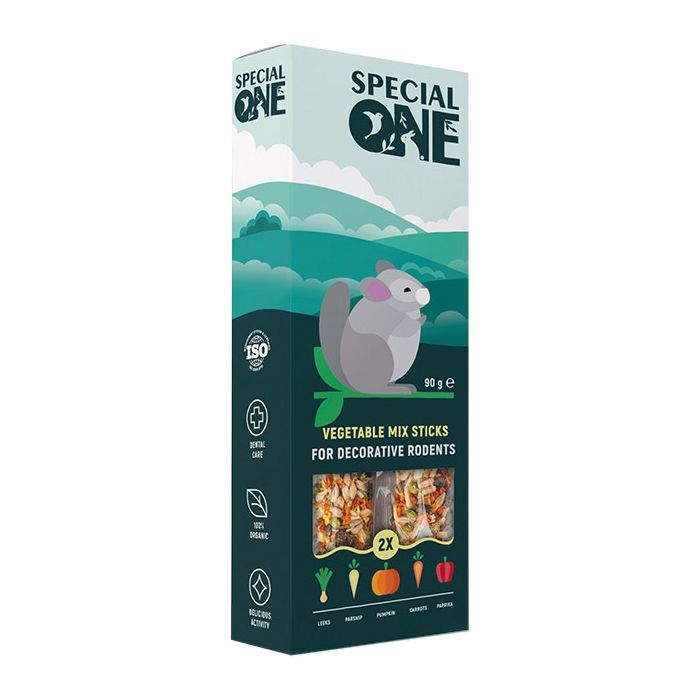 Витамины для грызунов Special One "Овощной микс" 90 г Фото