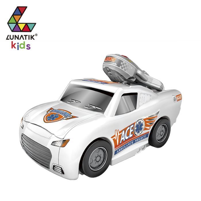 Игровой набор Lunatik Авто трансформер Медик Фото