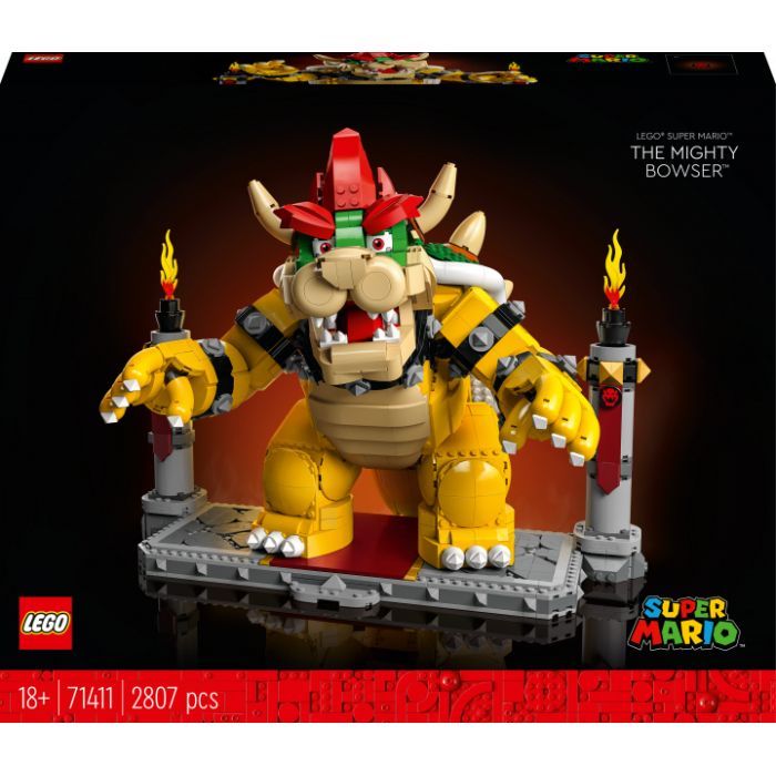 Конструктор LEGO Super Mario Могутній Боузер 2807 деталей Фото