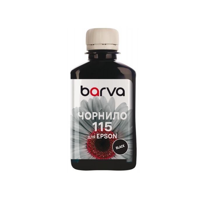 Чернила Barva Epson 115 180 мл, BК pigmented Фото