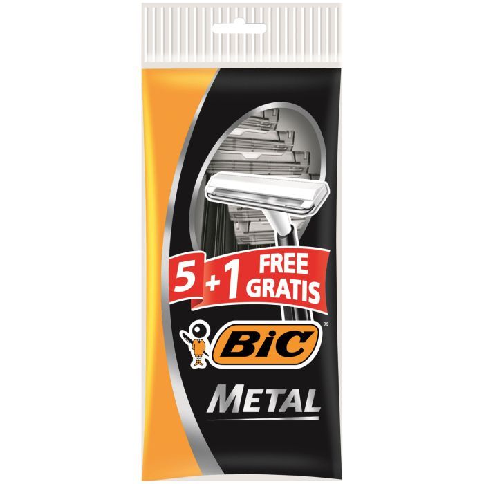 Бритва Bic Metal 5+1 шт. Фото