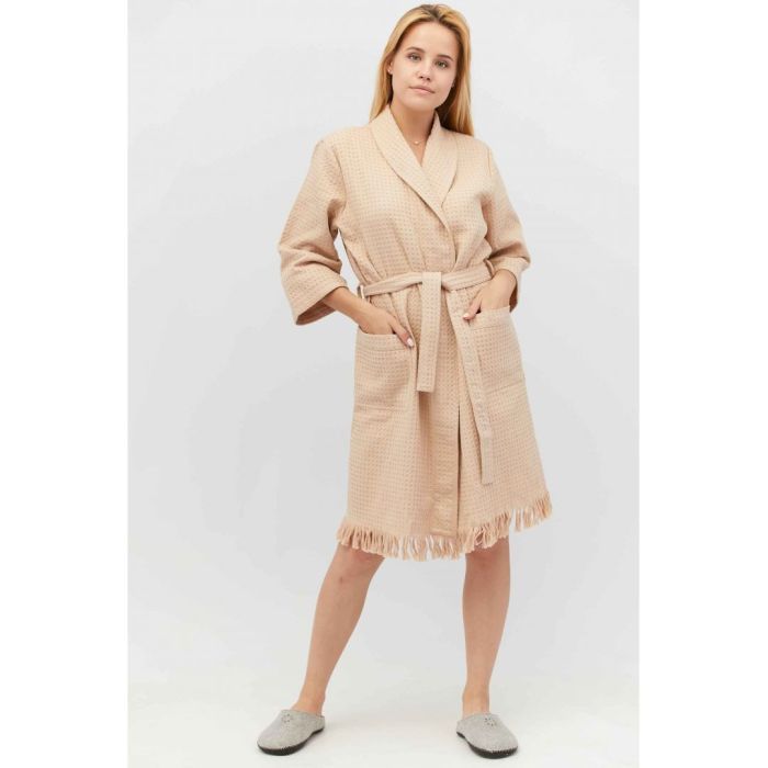 Халат Прованс женский MACADAMIA хлопковый размер L Фото