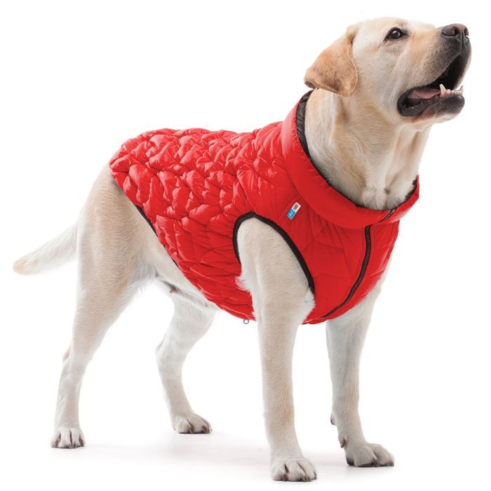 Курточка для животных Collar AiryVest UNI двостороння M 48 червоно-чорна Фото
