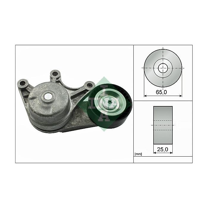 Натяжитель ремня с роликом INA 534 0535 10 Фото