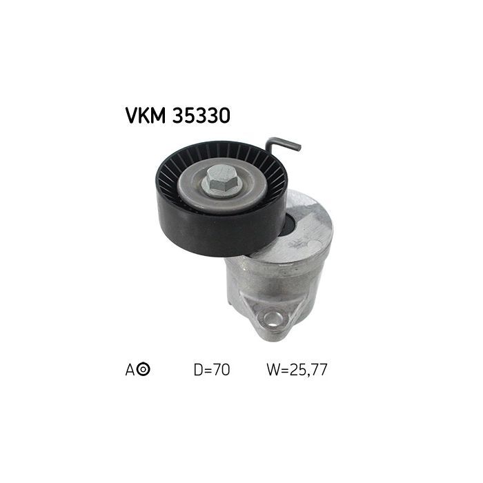 Ролик натяжителя ремня SKF VKM 35330 Фото
