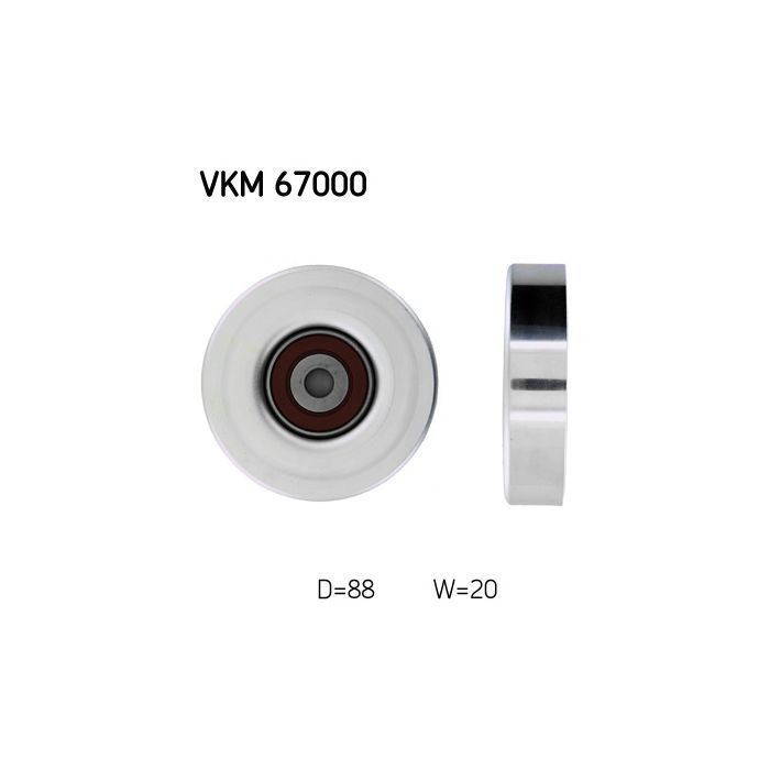 Ролик натяжителя ремня SKF VKM 67000 Фото