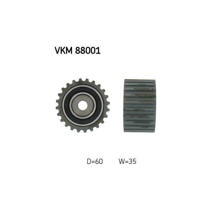 Ролик натяжителя ремня SKF VKM 88001 Фото