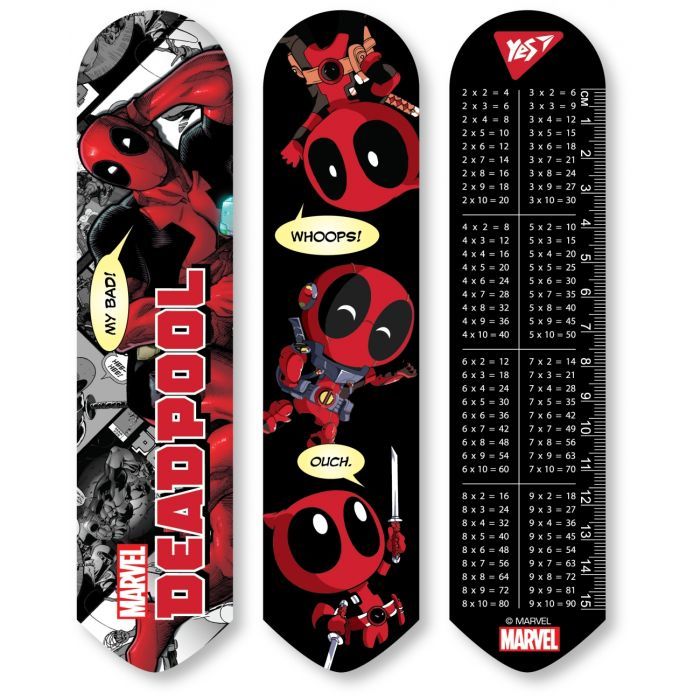 Закладки для книг Yes 2D Marvel.Deadpool Фото