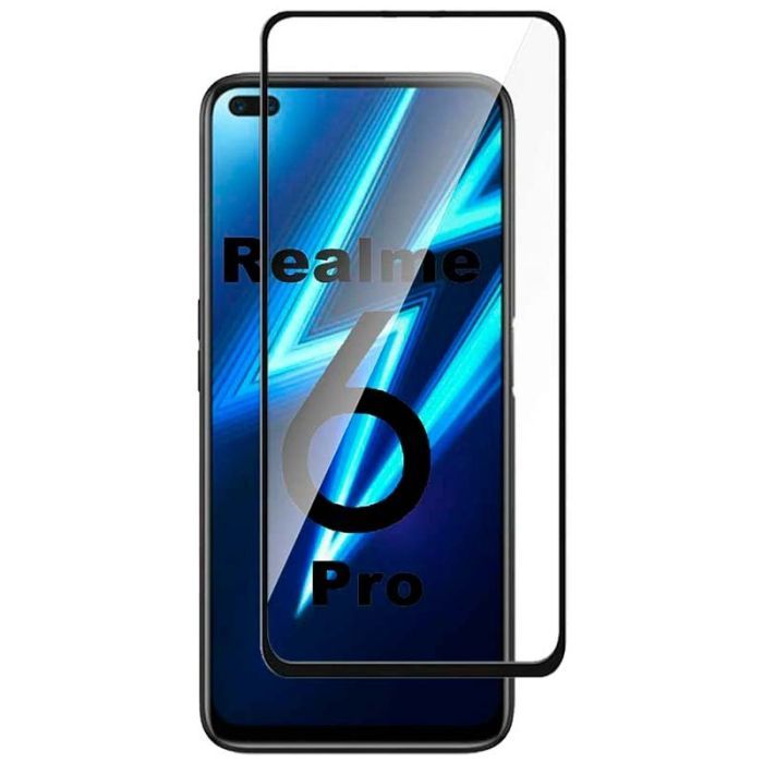Стекло защитное PowerPlant Full screen Realme 6 Pro Фото