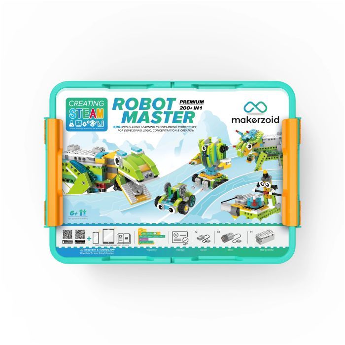 Конструктор Makerzoid Robot Master Premium Фото 5
