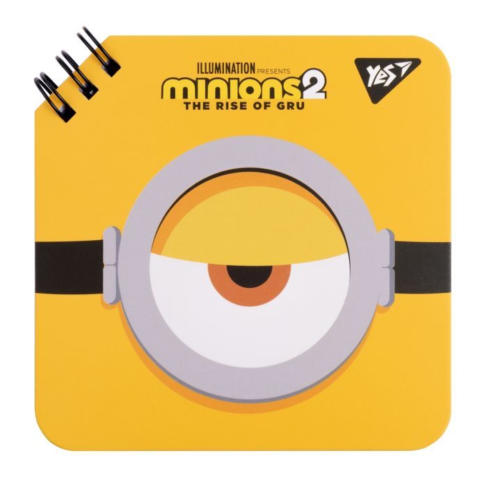 Блокнот Yes Minions 110 х 110 80 аркушів Фото