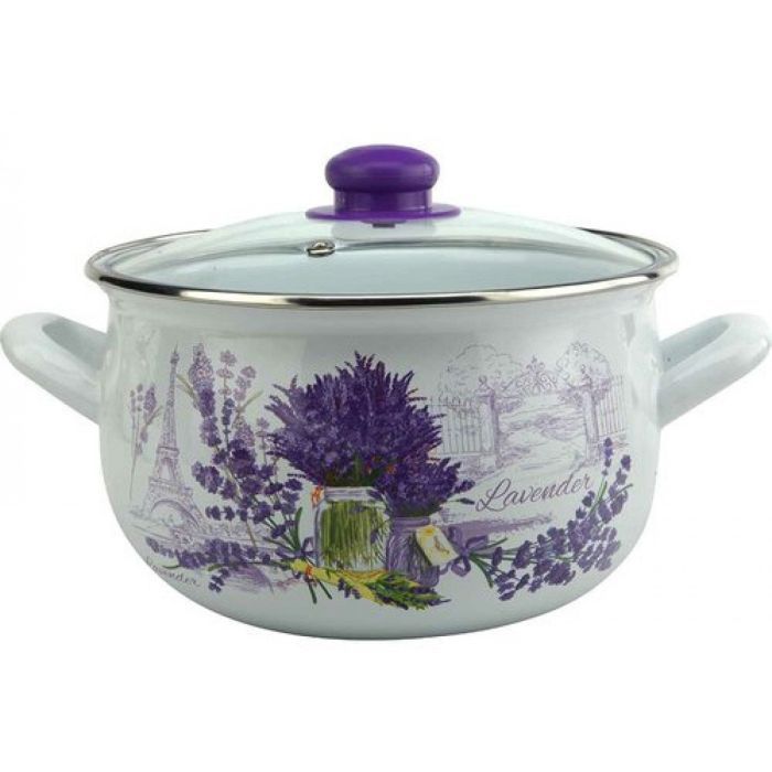 Кастрюля Gusto Лаванда 20 см 4,0 л Фото