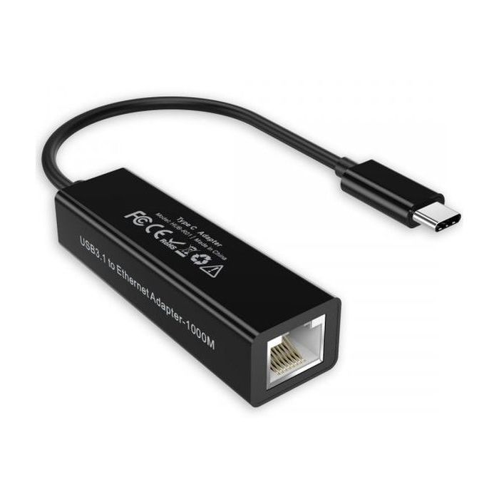 Адаптер Choetech USB-C to RJ45 Ethernet 1000Mbps Фото