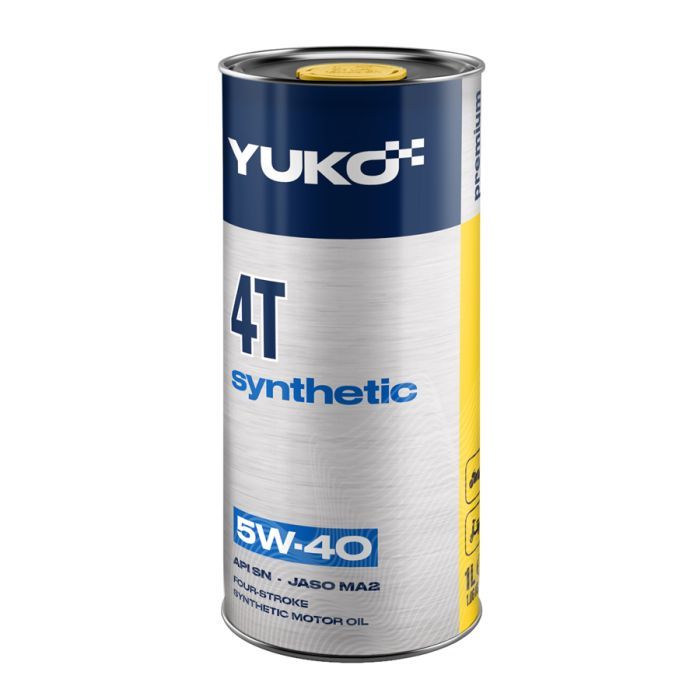 Моторное масло Yuko SYNTHETIC 4T 5W-40 1л Фото