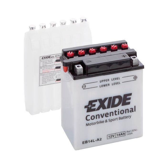 Аккумулятор автомобильный EXIDE CONVENTIONAL 14Ah Ев (-/+) (145EN) Фото