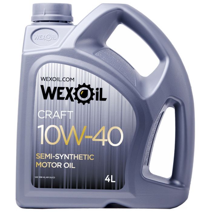 Моторное масло WEXOIL Craft 10w40 4л Фото