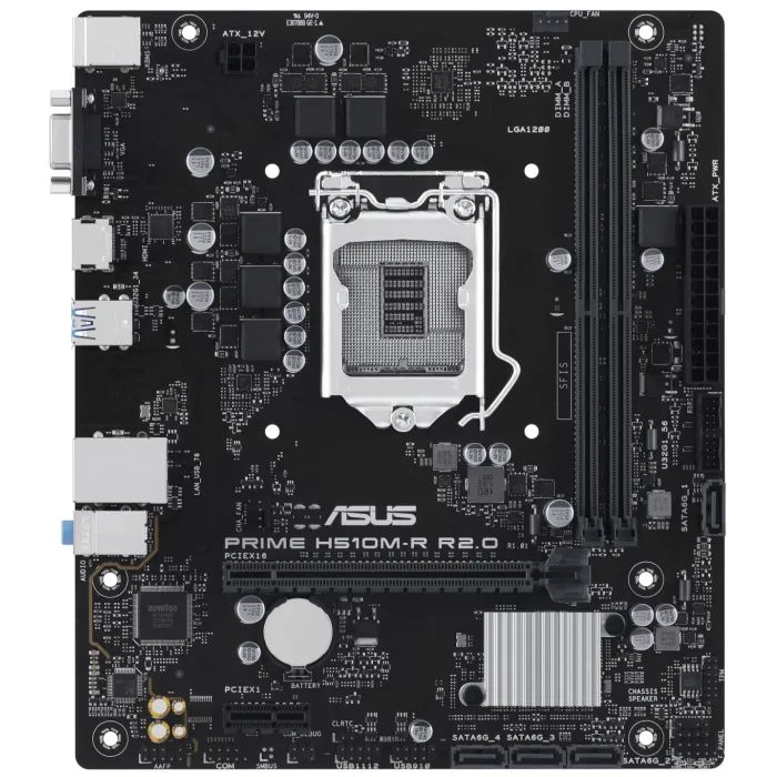 Материнская плата ASUS PRIME H510M-R R2.0-SI Фото